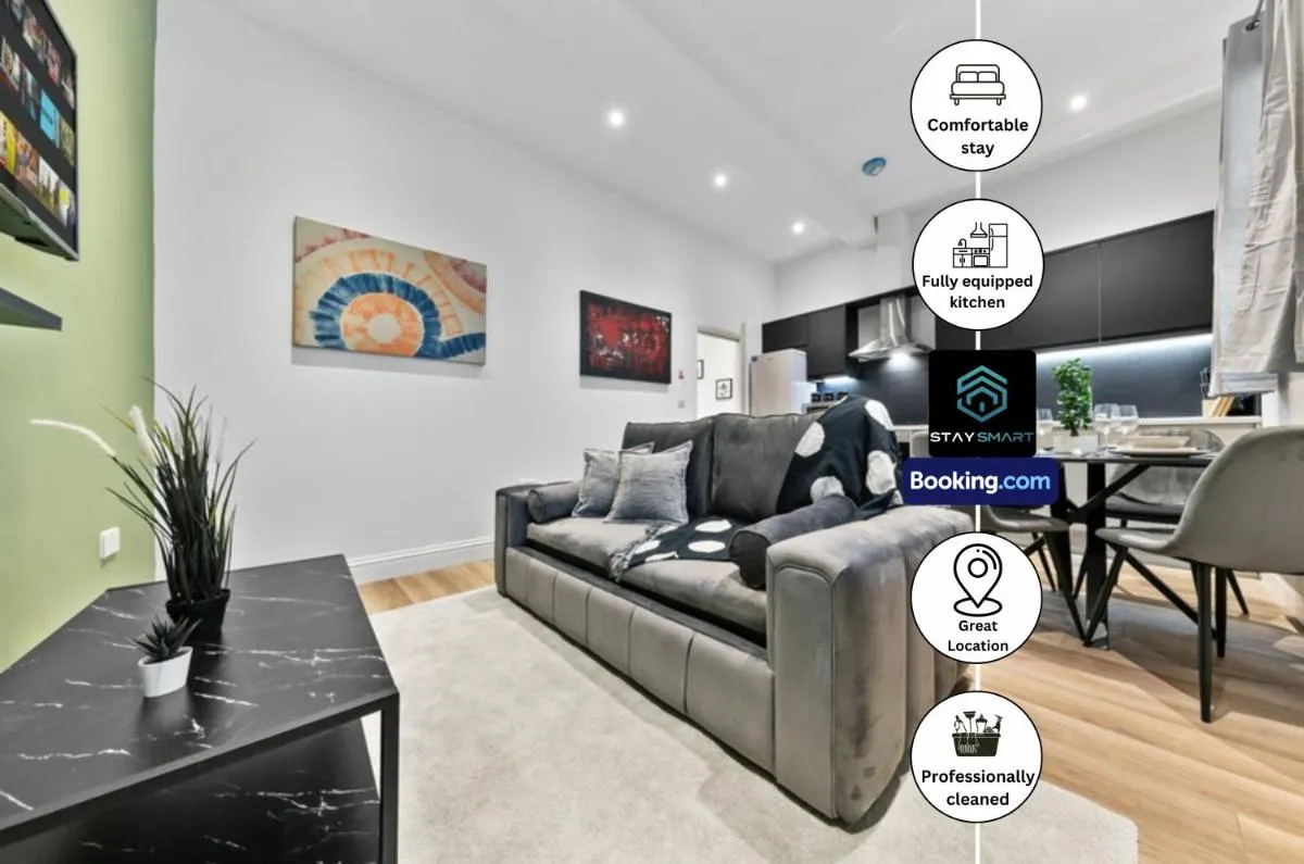 Image 2 of Modern, Central & Comfy Apt By Stay Smart Short Lets & Serviced Accommodation Deptford With Free WiFi
