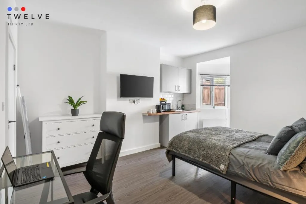 Image 1 of Modern Studio with En-Suite & Kitchenette 2 – Brixton