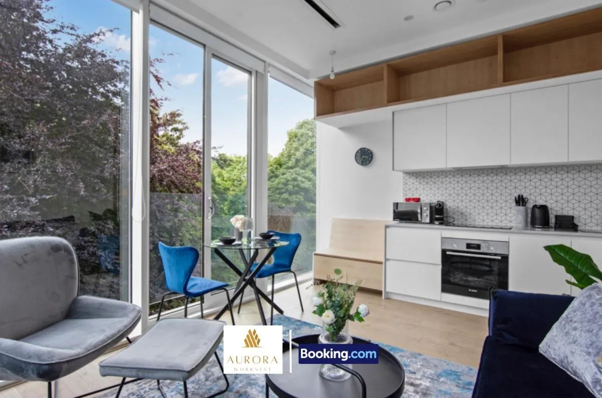 Image 4 of Stylish 2BDR Apartment With Cinema, Gym and Free Parking By Aurora WorkNest Short Lets & Serviced Accommodation London