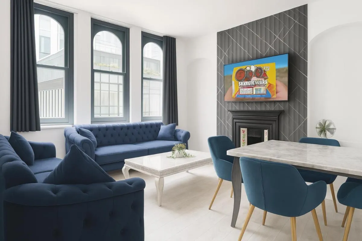 Image 5 of Stylish 2 Bedroom Apartment in the Heart of Soho Walk to Cafes & Attractions!