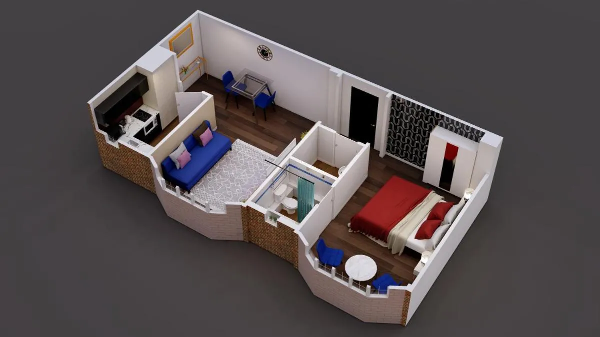 Image 2 of Stylish & Comfy Stay at Chelsea Cloisters London – Walk to Tube & Bus