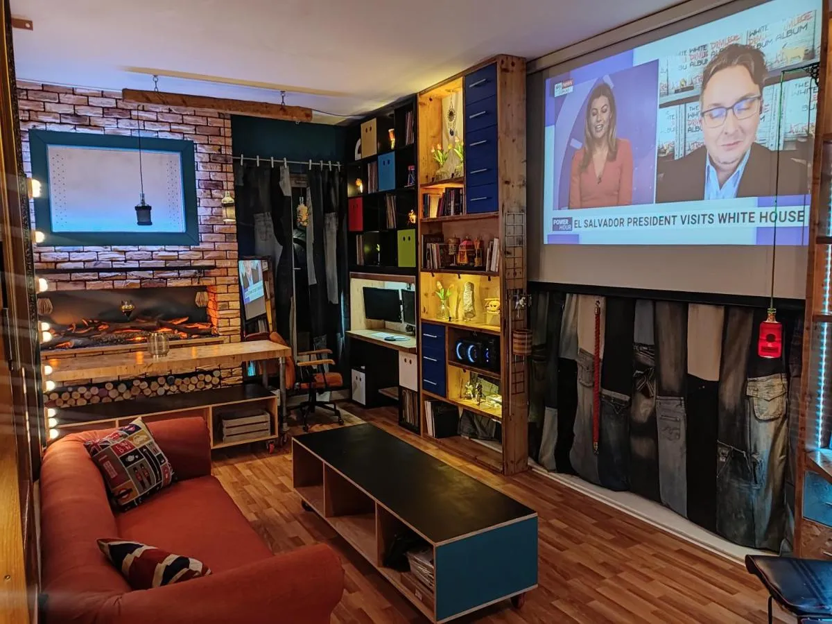 Image 3 of Unique Penthouse with Home Cinema, Panoramic Views & Eco-Chic Design