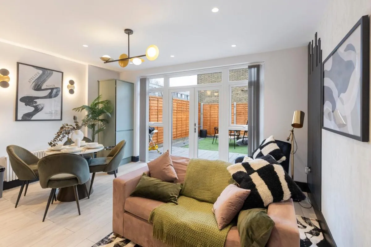 Image 3 of Unwind in Style 2BR with Cozy Backyard for Groups