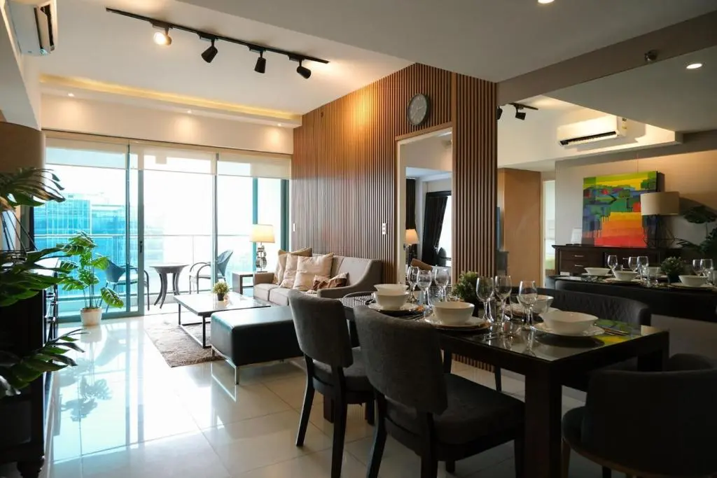 Image of BGC One Uptown Premium 2BR Suite with Balcony near Supermarket, Malls and Restaurants