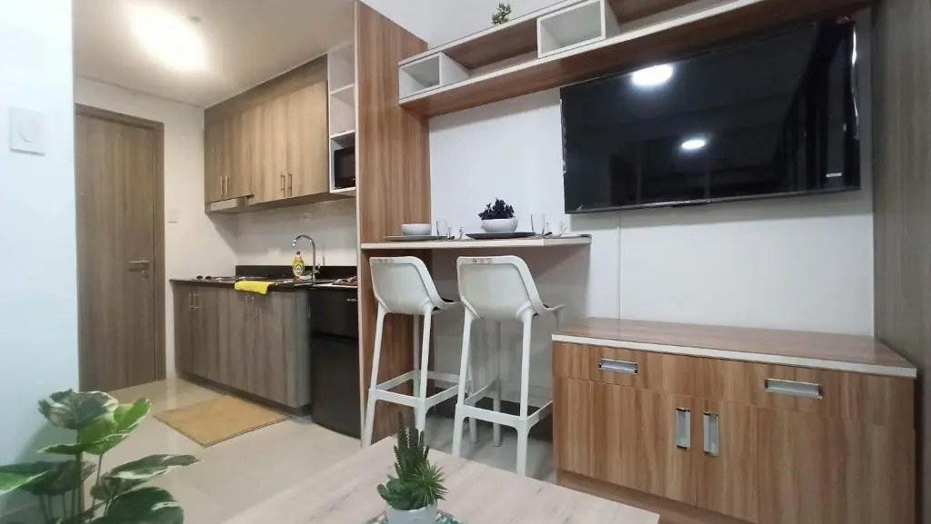 Image of Cozy 1Br with Netflix & Balcony Pool View Condo