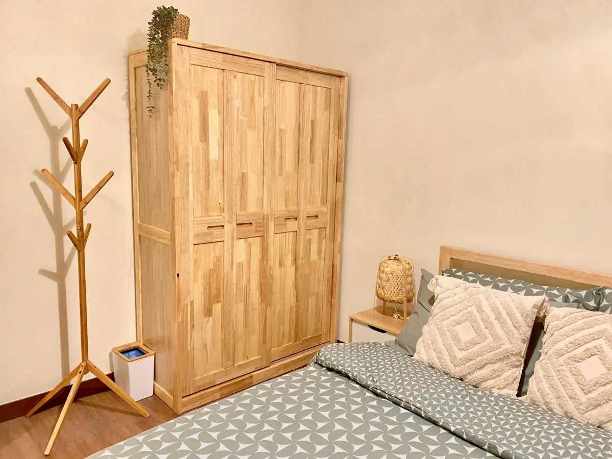 Image 1 of Cozy 1 BR Scandinavian/Tropical Condo with Balcony & Parking
