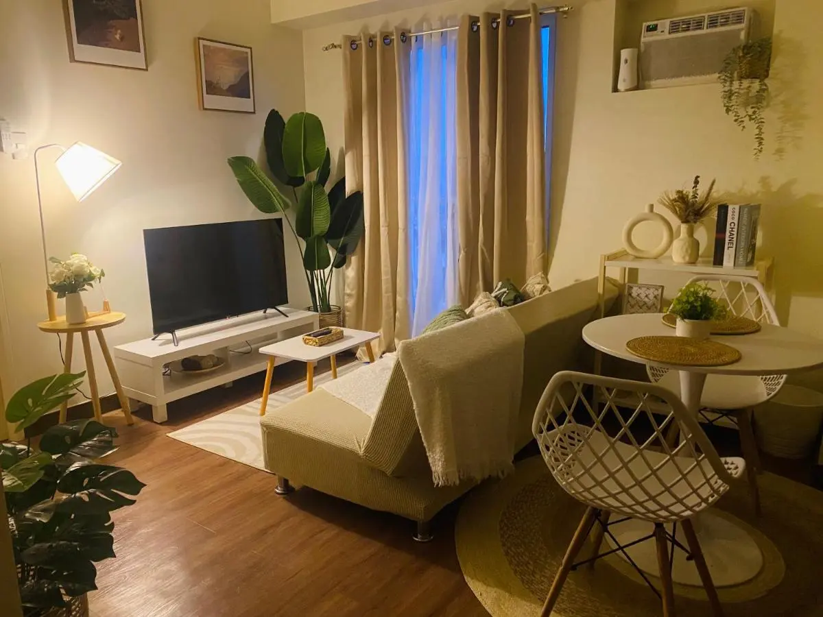 Image 5 of Cozy 1 BR Scandinavian/Tropical Condo with Balcony & Parking