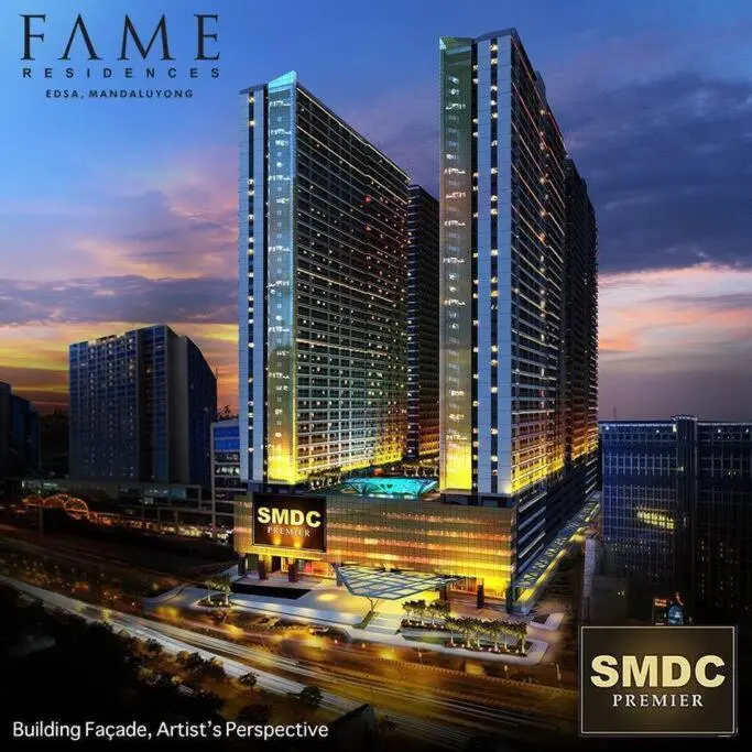 Image 6 of Cozy New 1BR Fame Residences Condo with Balcony