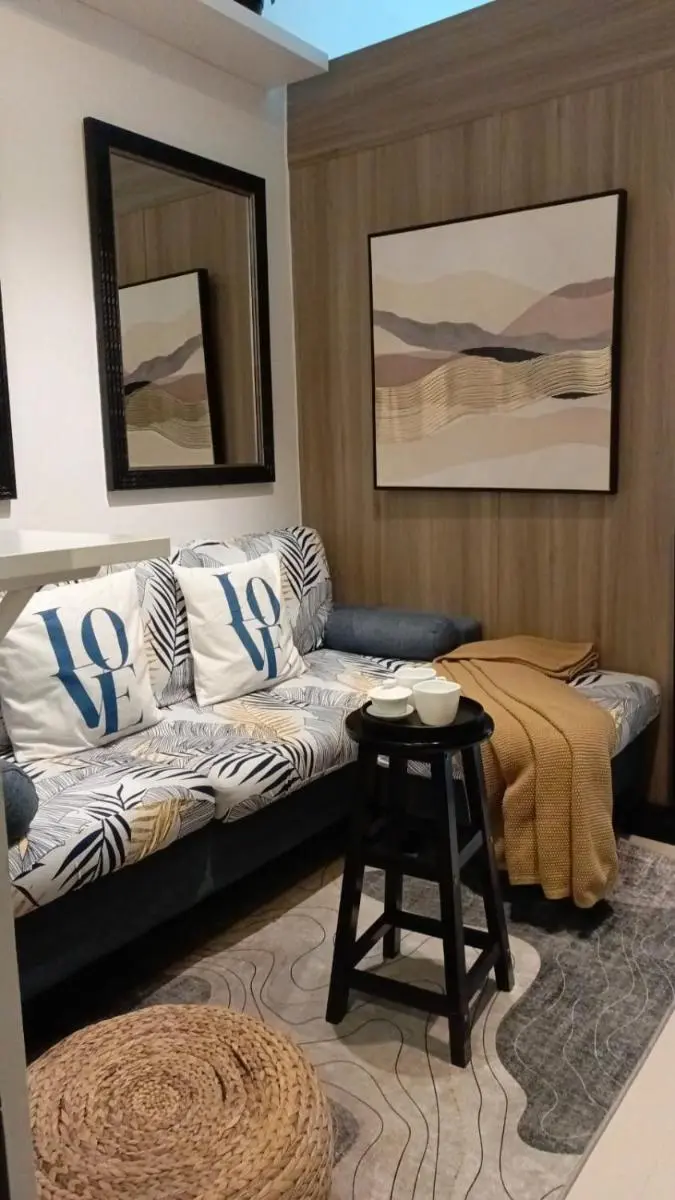 Image 4 of Cozy New 1BR Fame Residences Condo with Balcony