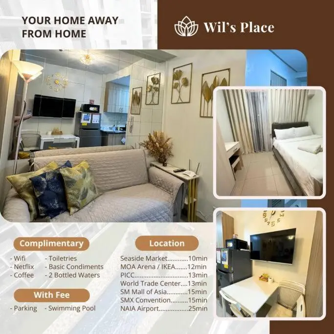 Image 3 of Cozy Shore Residence with balcony near Mall of Asia & airport