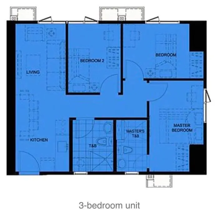 Image 1 of Luxe 3BR unit in the heart of BGC Taguig