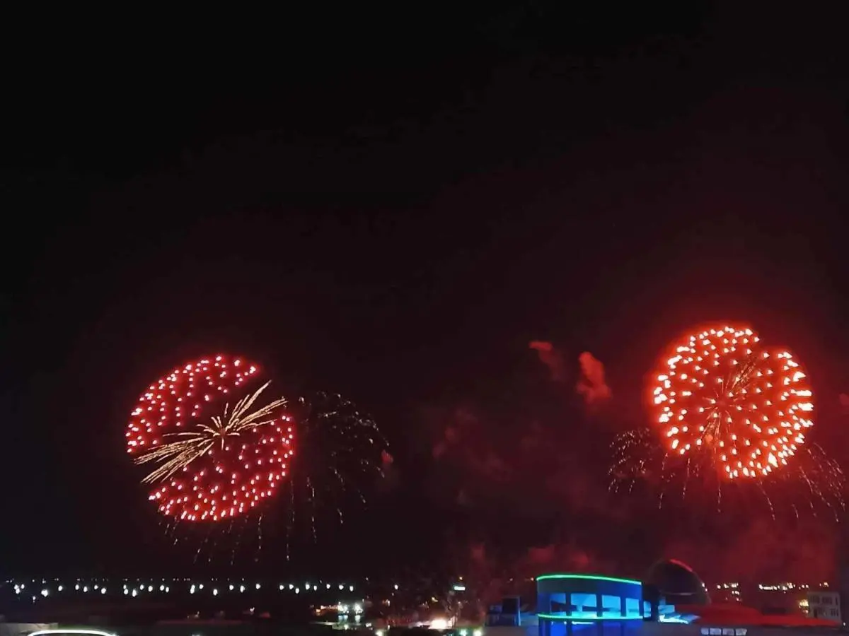 Image 6 of Mall of asia fireworks view from balcony 15floor