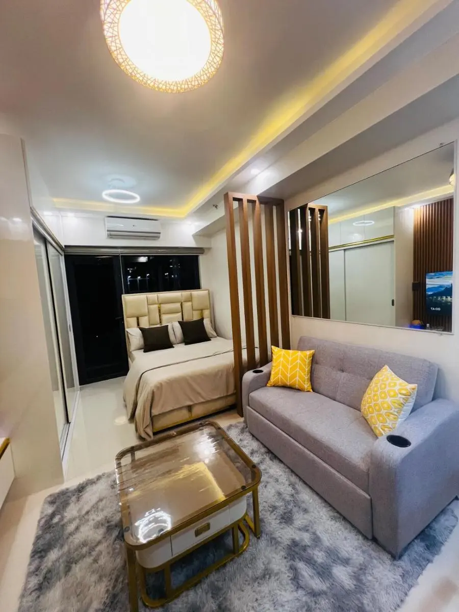 Image 3 of Modern Makati Condo with Balcony & Cityscape Views