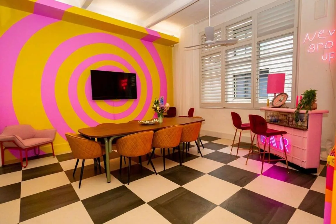 Fun and Cheeky 70s Styled City Apartment