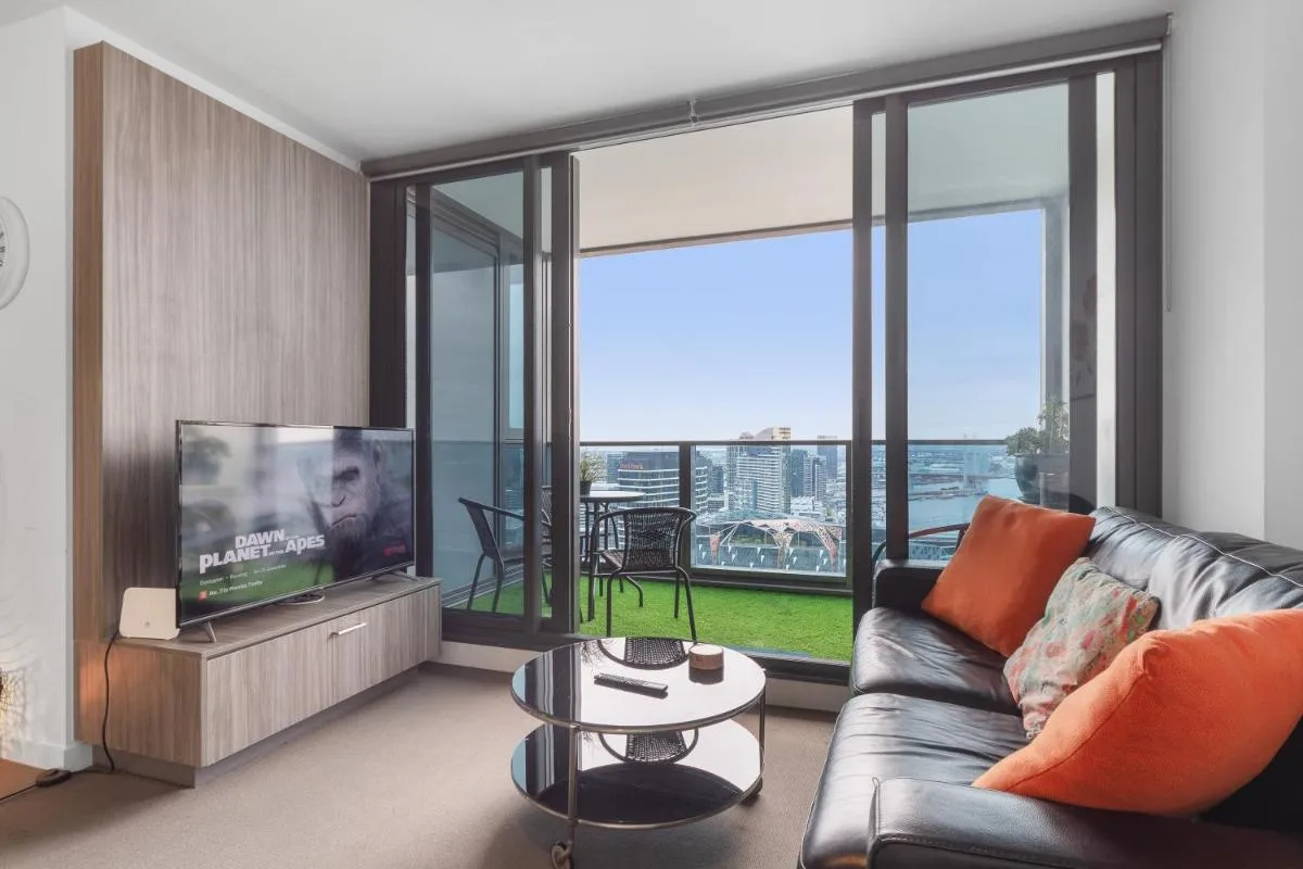 Marvel Stadium Views in Melbourne CBD — 2