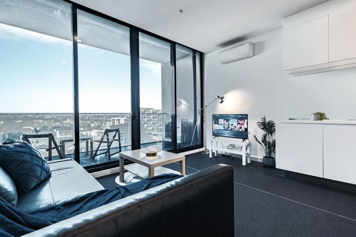 St Kilda 2br2ba Balcony Viewworkstation Park