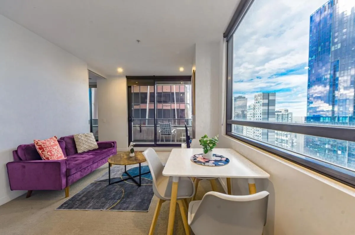 High Level On 42th Floor 2br 1ba Balcony — 4