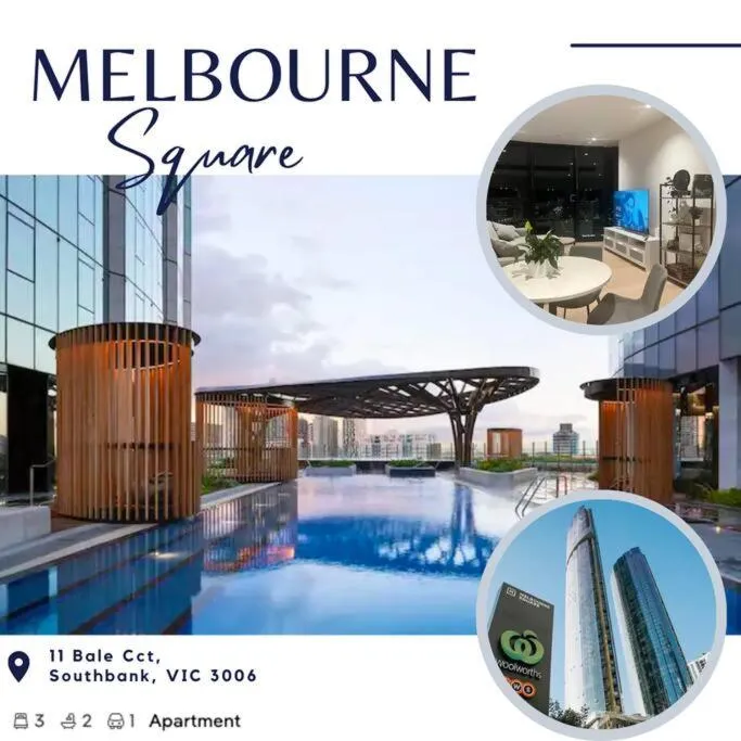 Luxury 3 Bed 2 Bath + car park at Melbourne Square — 4