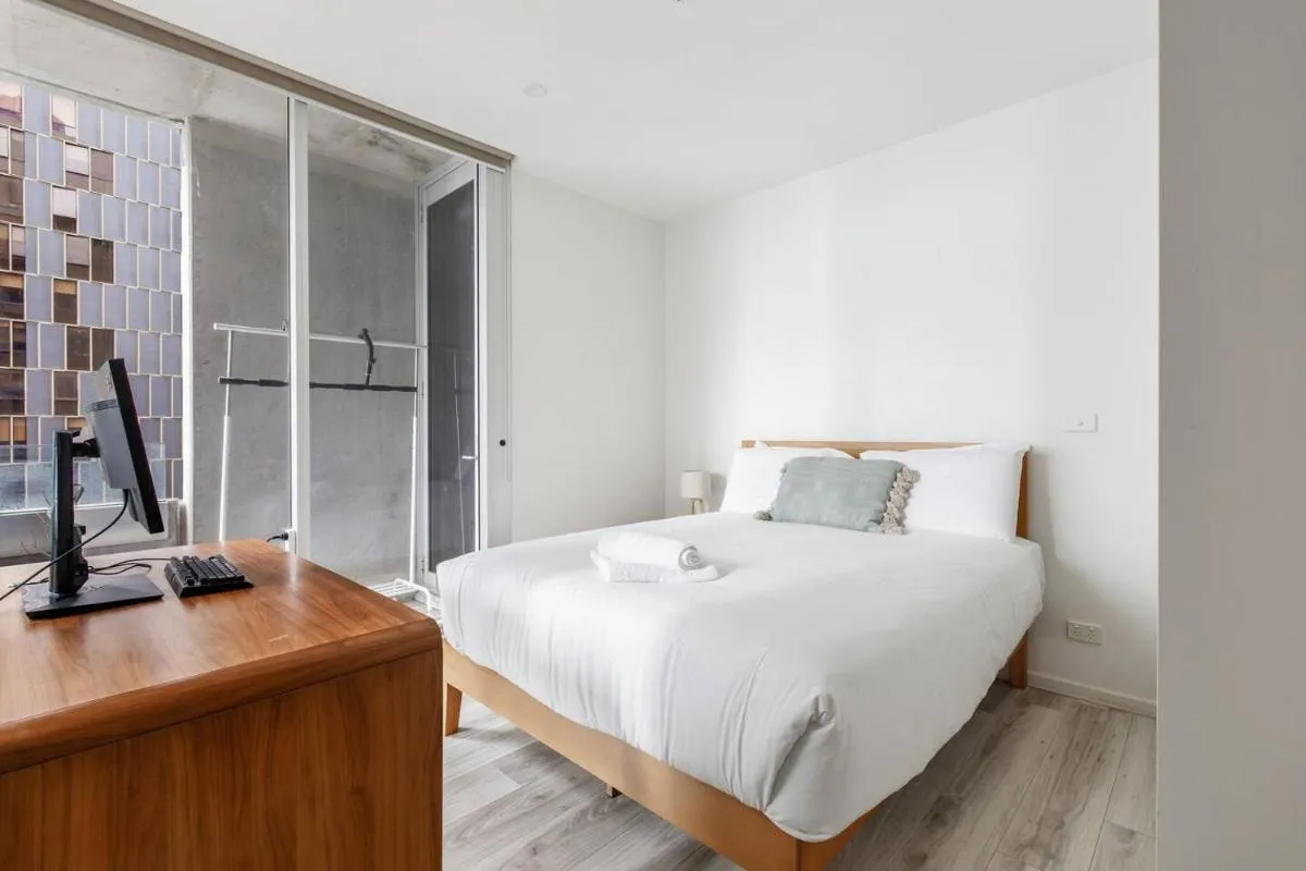 La Trobe Lookout – Poolside Retreat by State Library — 2