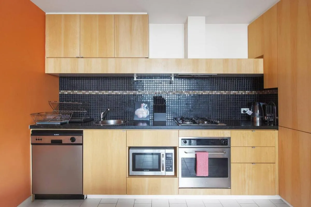 Modern Escape with Balcony & Sweeping City Views — 5
