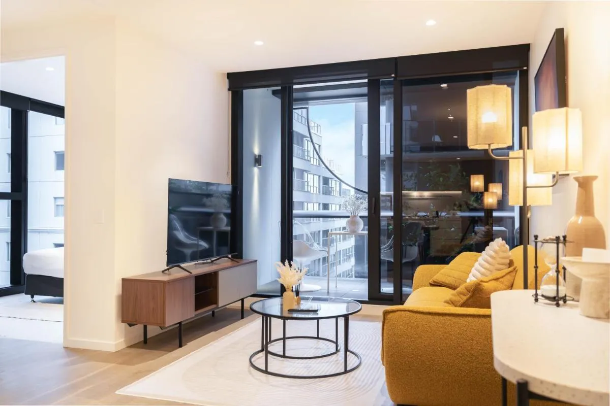 Peaceful 2BR apt on St Kilda Rd w Free Parking#OP08 — 2