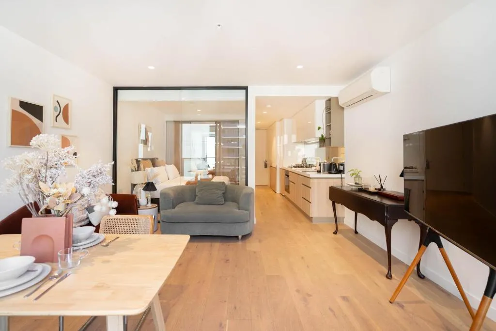 Simplistic Zen 1B Southbank apt FreeParking#BO13