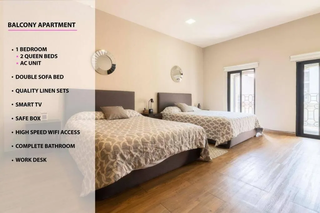 Image 6 of 305 Dwntn Apt With AC and balconies fits 6 Rooftop