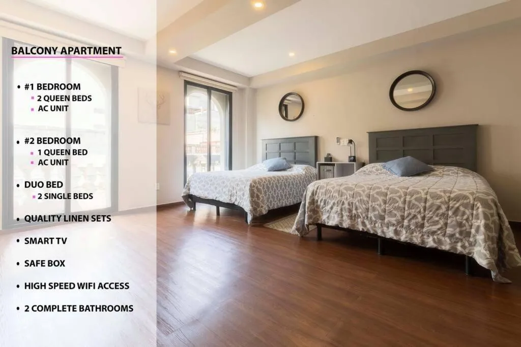 Image 6 of 306 Zocalo Cathedral 2Bdrm 2bath apt AC Rooftop