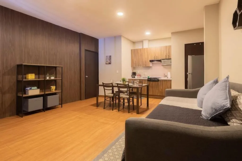 Image of 307 Spacious AC apt Historic CDMX Rooftop