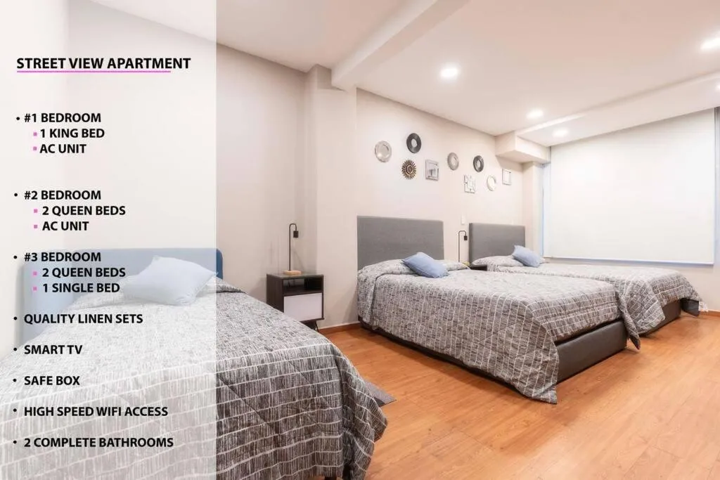 Image of 401 Location 3Bdrm 2bath apt with AC Rooftop