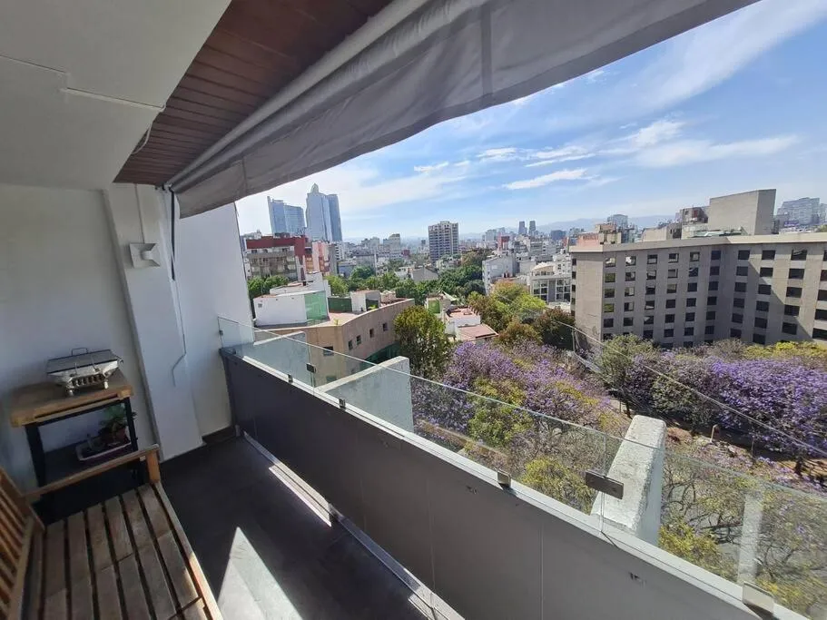 Image of Bright APT w/view near Reforma