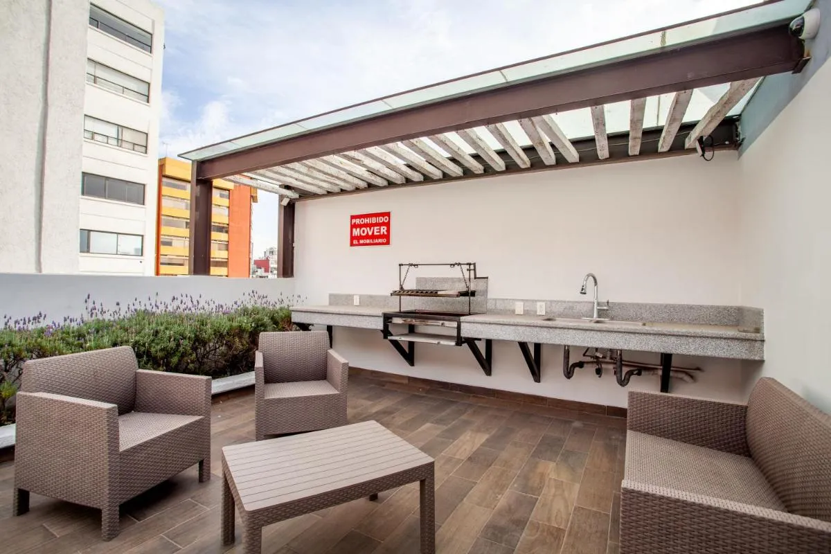 Image 4 of Corazón de Condesa 3 departamentos – 200Mbps WiFi, Roof, Gym