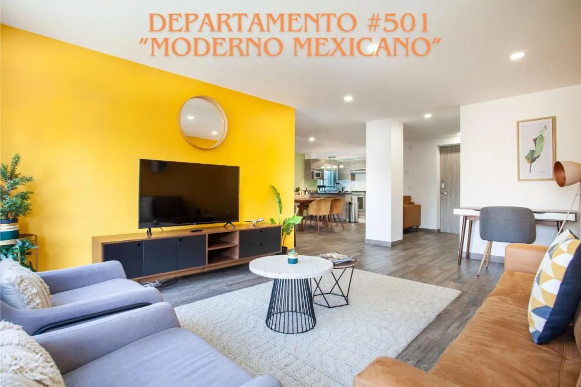 Image of Corazón de Condesa 3 departamentos – 200Mbps WiFi, Roof, Gym
