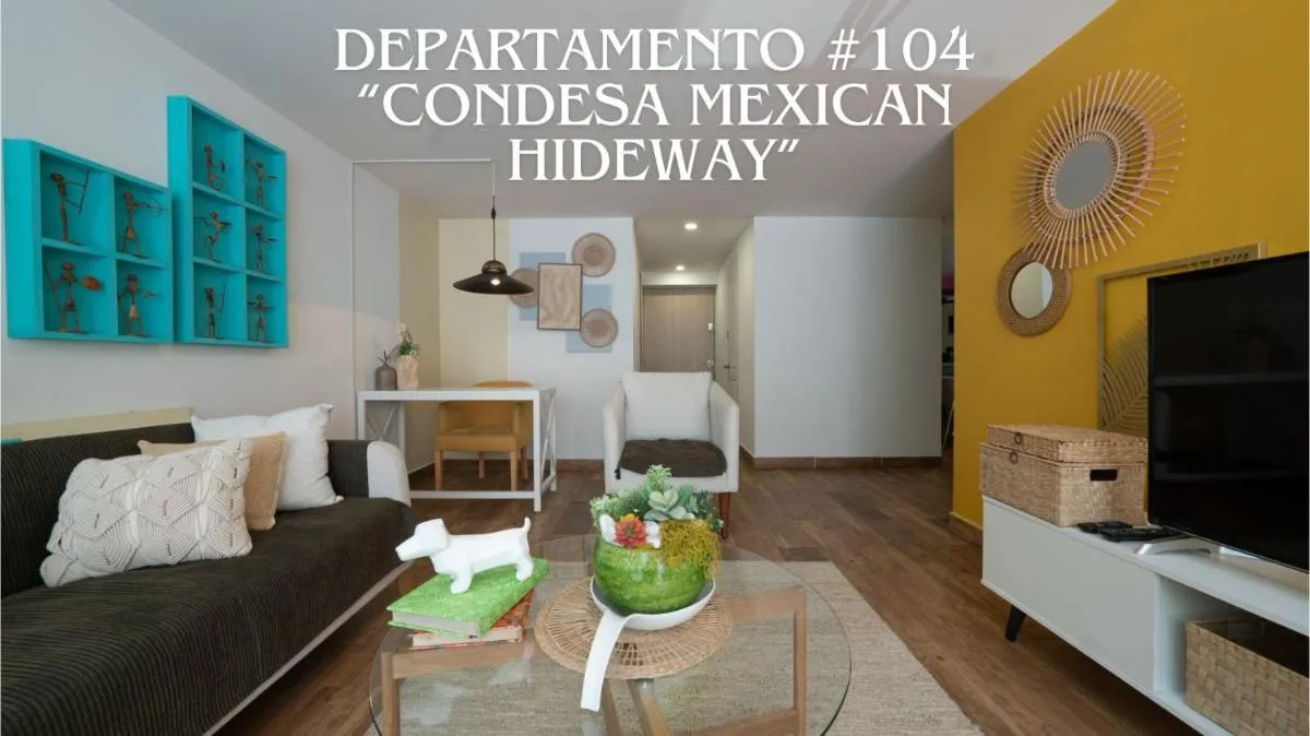 Image 6 of Corazón de Condesa 3 departamentos – 200Mbps WiFi, Roof, Gym