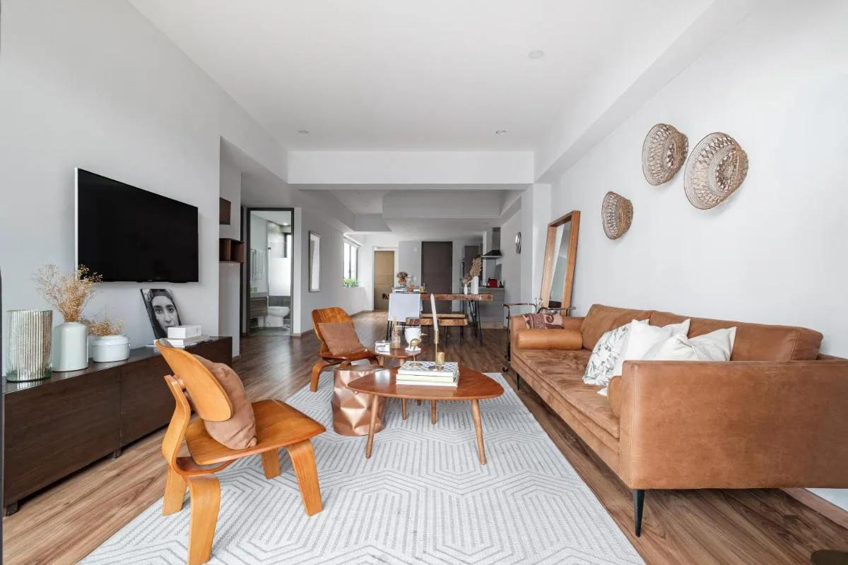 Image 4 of Departamento con 2 recámaras y terraza en Roma Norte