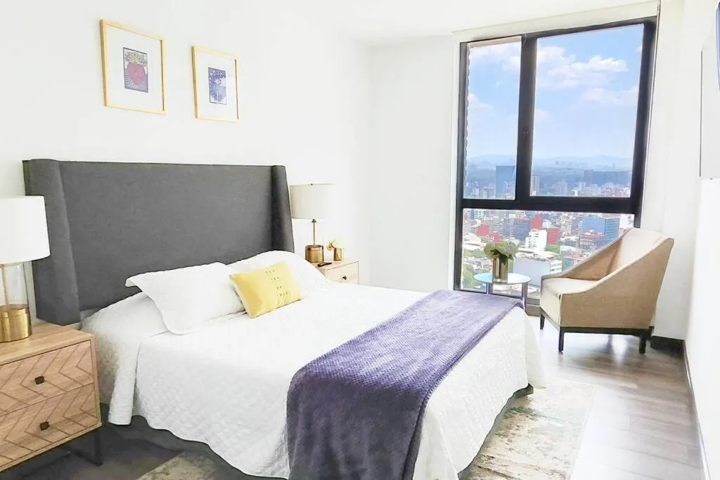 Image 1 of Emilia MaiaHome-2BD Amazing view in Polanco -Pool Gym SPA