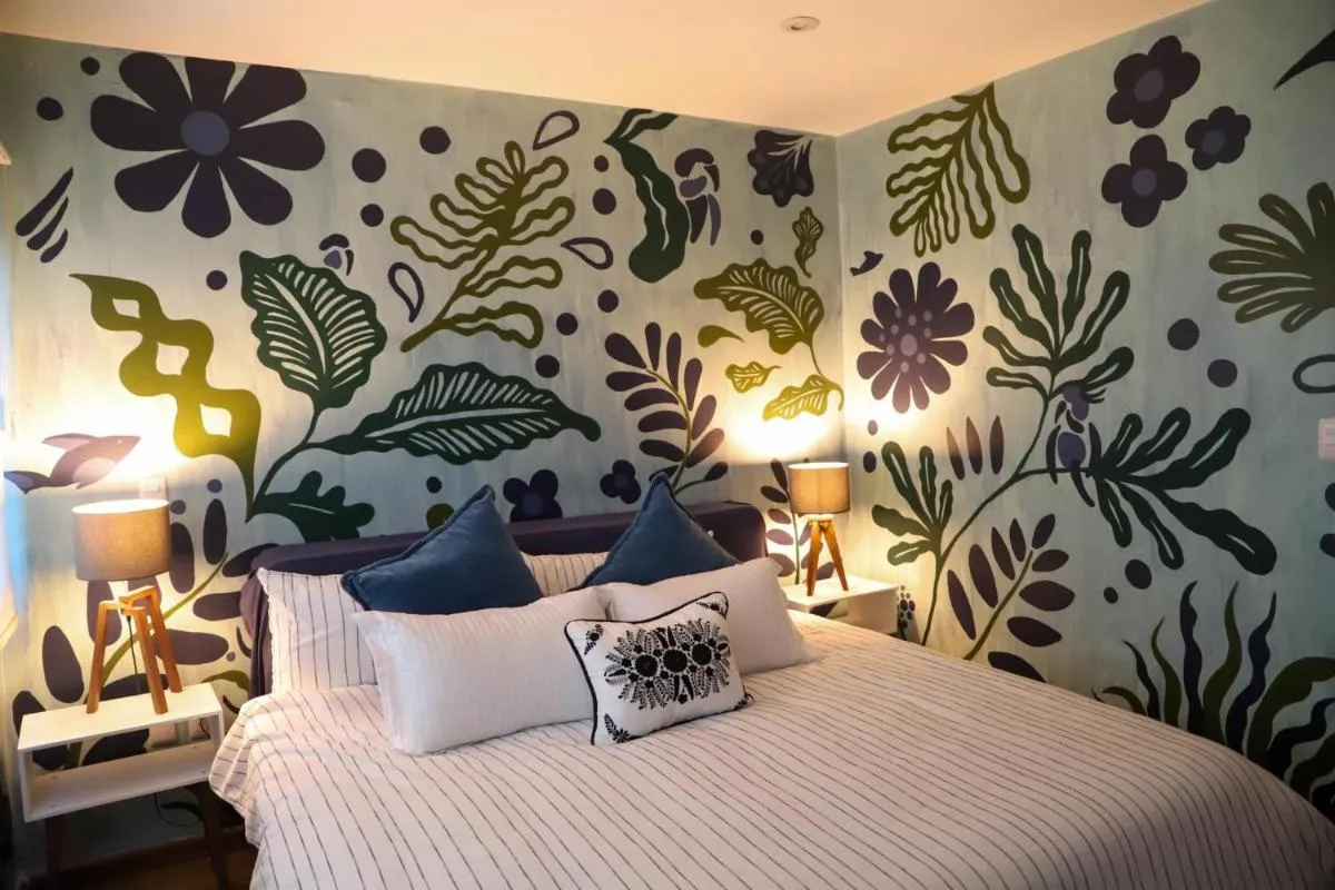 Image 6 of Luxurious Mid Century Modern folk art home