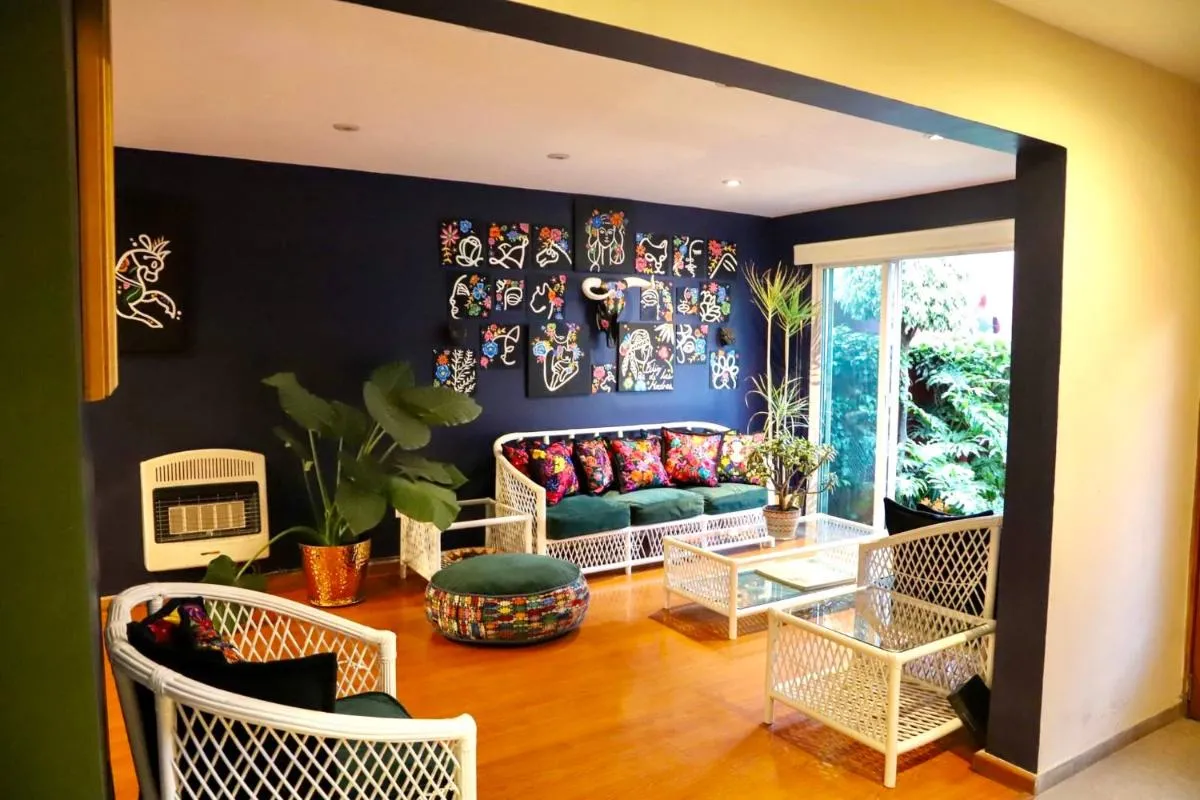 Image 3 of Luxurious Mid Century Modern folk art home