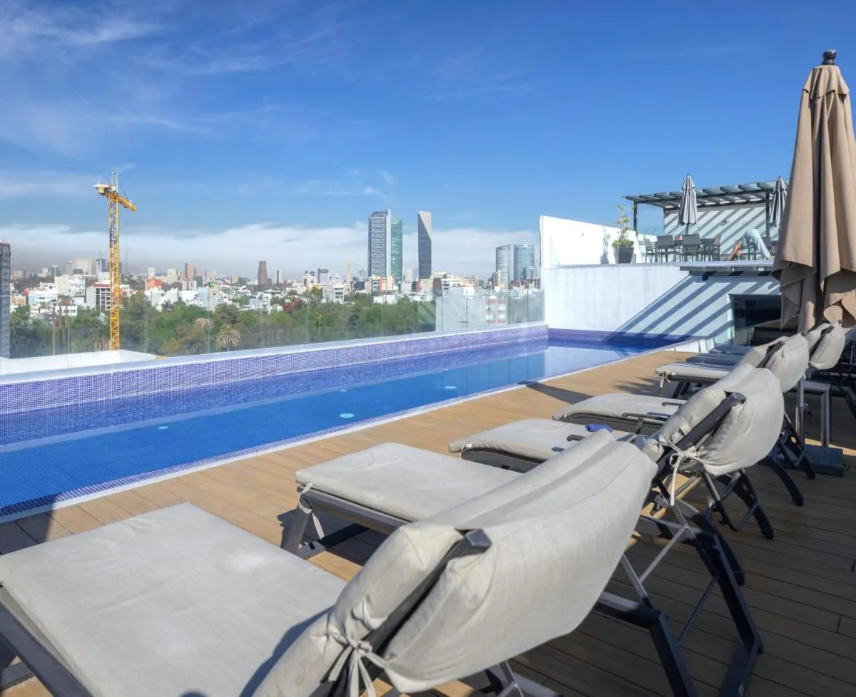 Image 2 of Rooftop Apartment in Condesa w Air Conditioning