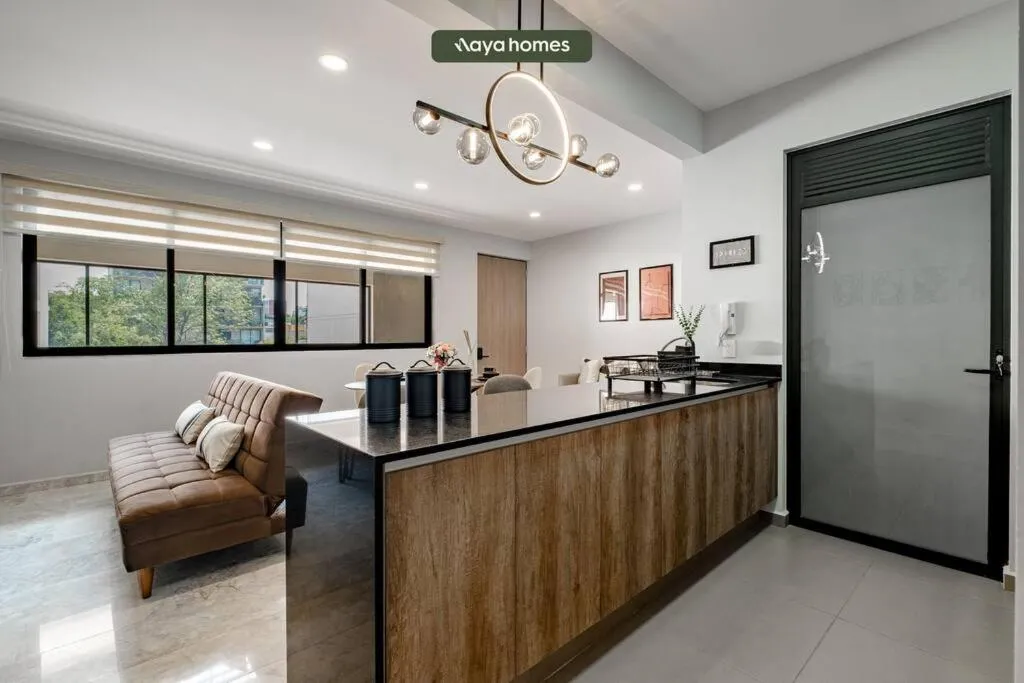 Image 3 of Amazing 2BR Apt in Roma Norte – Yoga Room