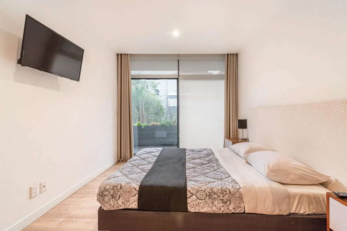 Image 1 of Insurgentes Area Apt Balcony, Outdoor Lounge
