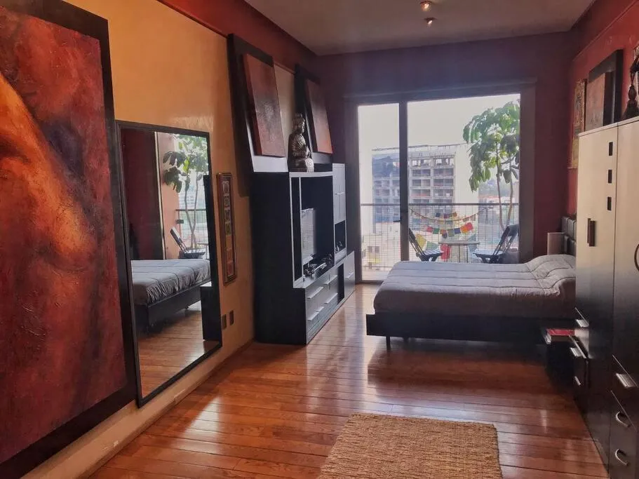 Image 1 of Loft in Reforma 27 with Amazing balcony views on the 9th floor