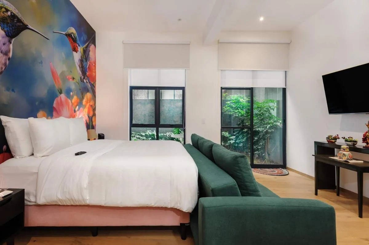 Image 1 of Stunning Loft with Modern Terrace in Roma Norte