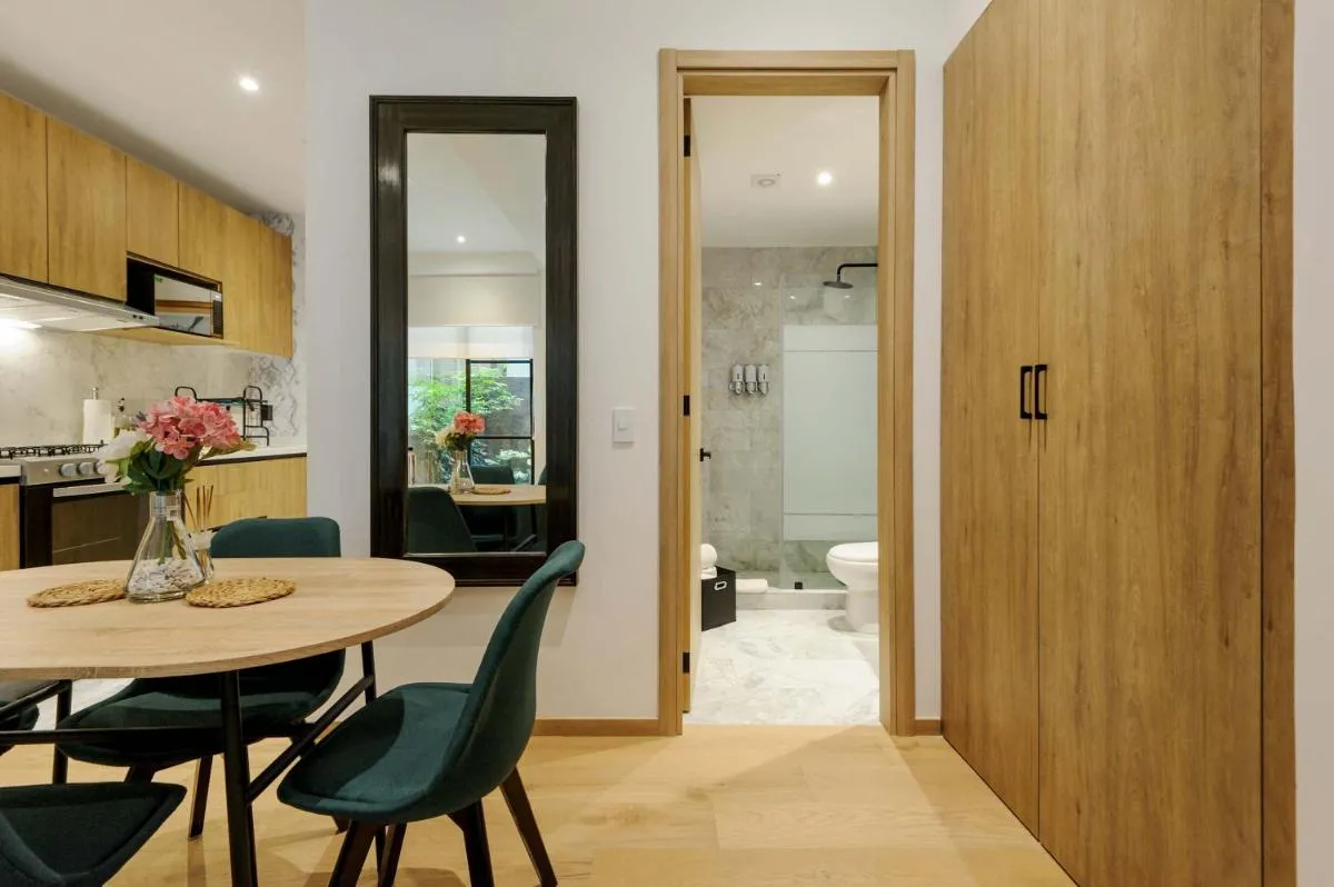 Image 2 of Stunning Loft with Modern Terrace in Roma Norte