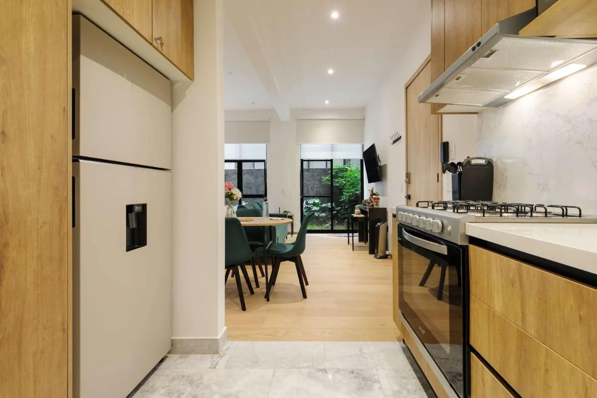 Image 3 of Stunning Loft with Modern Terrace in Roma Norte