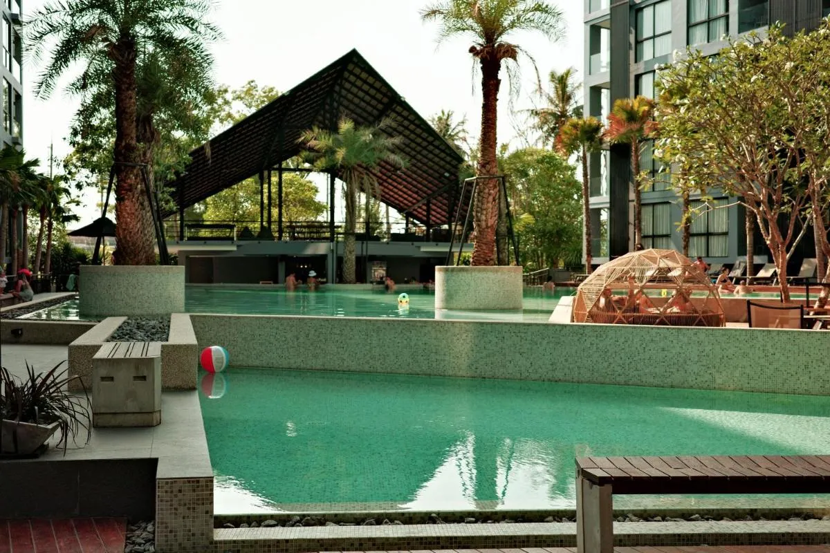 Image 4 of SABAY PROPERTY apart “Bangkok” in the CityGate Kamala with view of the quiet inner courtyard