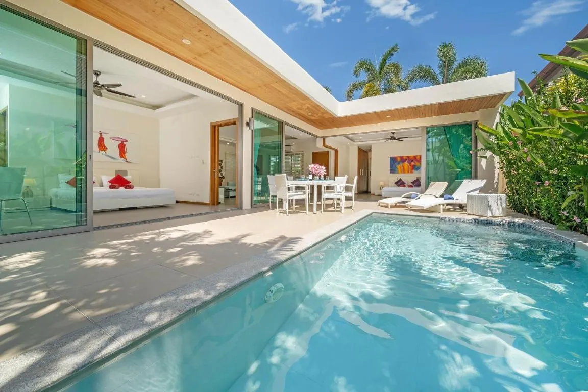 Image of Tropical 2BR Pool Villa Kate, Gated Residence, near Rawai and NaiHarn Beach