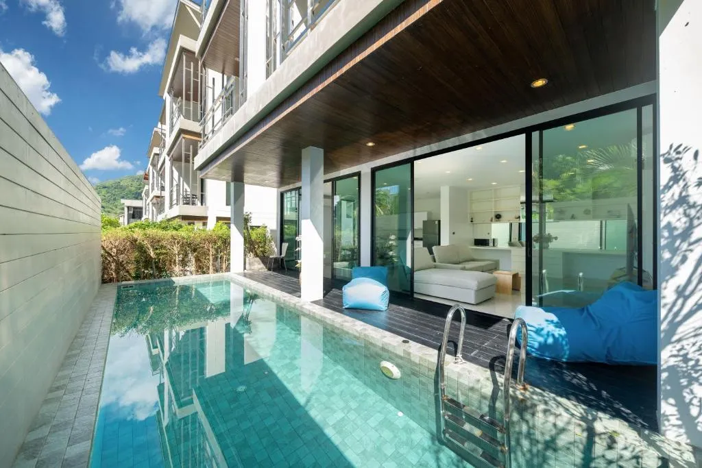 Image of 3-Story Pool Villa Katahan just 7 min walk to Kata Beach – UTK4