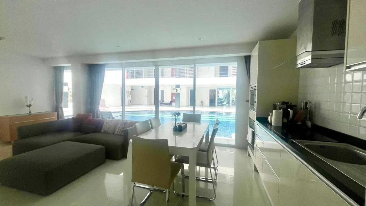 Image 6 of B14 Pool Access partial Seaview 2brs 1 bath Karon