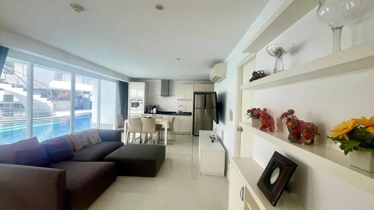 Image 5 of B14 Pool Access partial Seaview 2brs 1 bath Karon